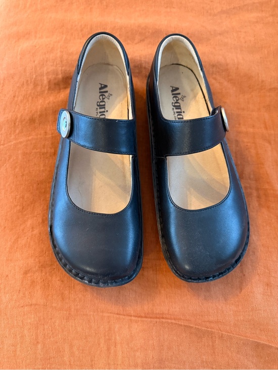 Alegria Shoes - Alegria Paloma Black Nappa Mary Jane